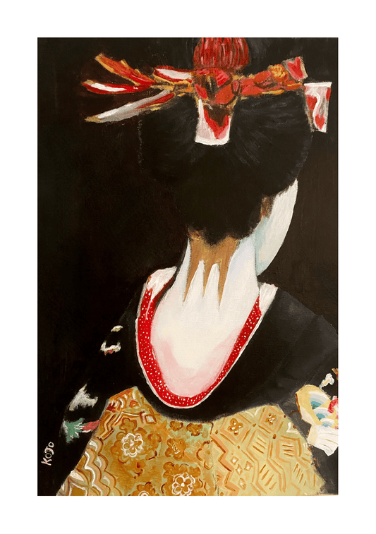 Geisha Kiku | Art Print