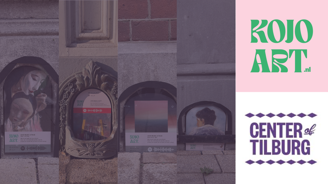 Ontdek Give Music a Face op de Kunstroute Schoenschrapers in Tilburg