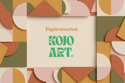 Papiersoorten voor art prints - KOJO Art gids over linnen persing en premium mat papier