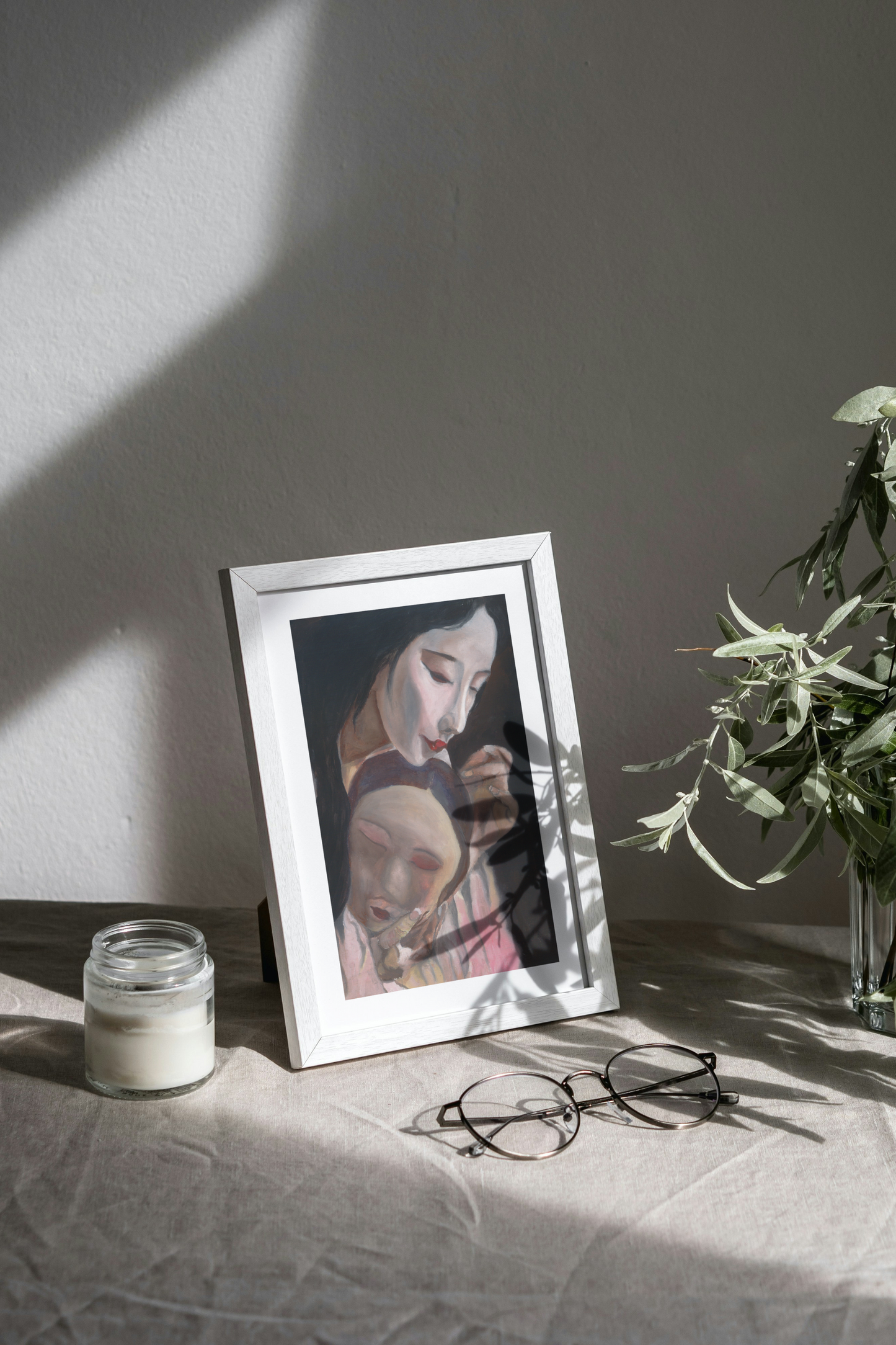 Noh Player | Art Print