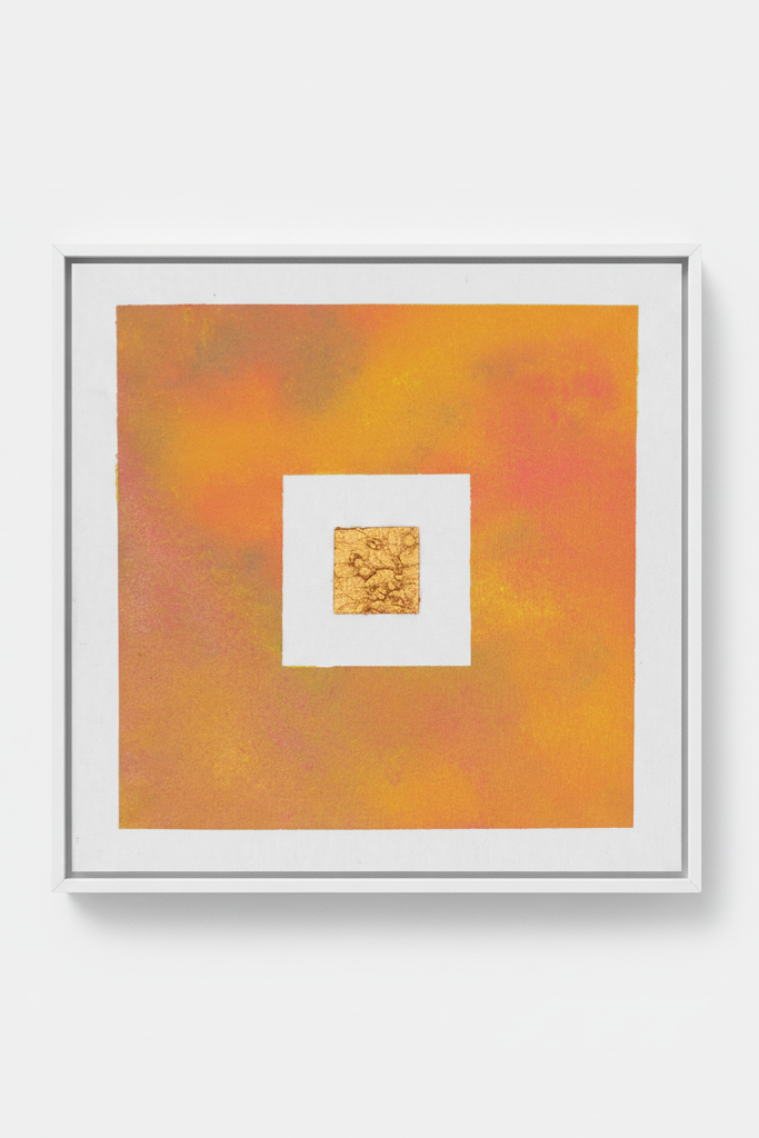 Eos met extra dunne witte lijst op lichte achtergrond