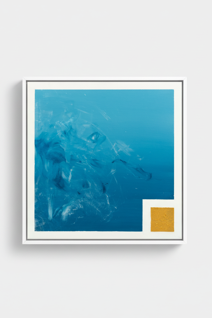 Melodies of the Sun met extra dunne witte lijst op f3f3f3 achtergrond