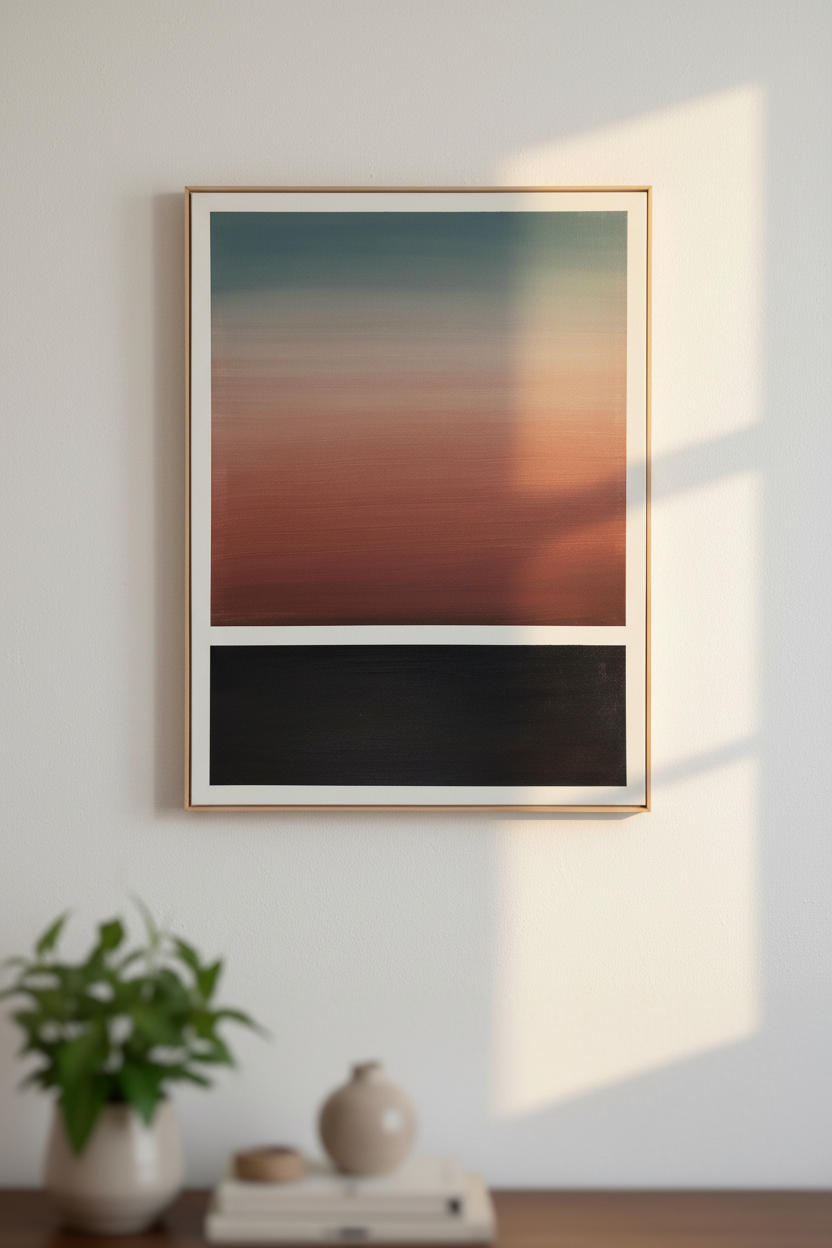 Messolonghi Lagoon met natuurlijk licht en plant